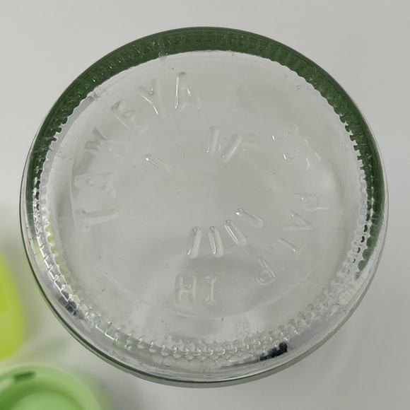 Lululemon Pure Focus Green Polka Dot Glass Bottle - Picture 8 of 8